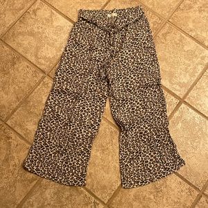 Cheetah beach pants